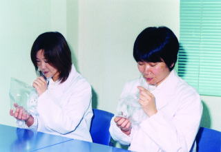 臭気分析写真
